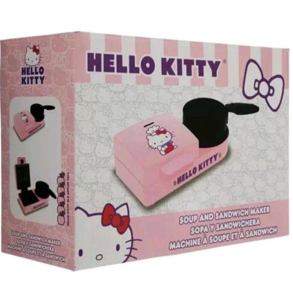 Hello Kitty Sanrio Soup and Sandwich Maker Pink